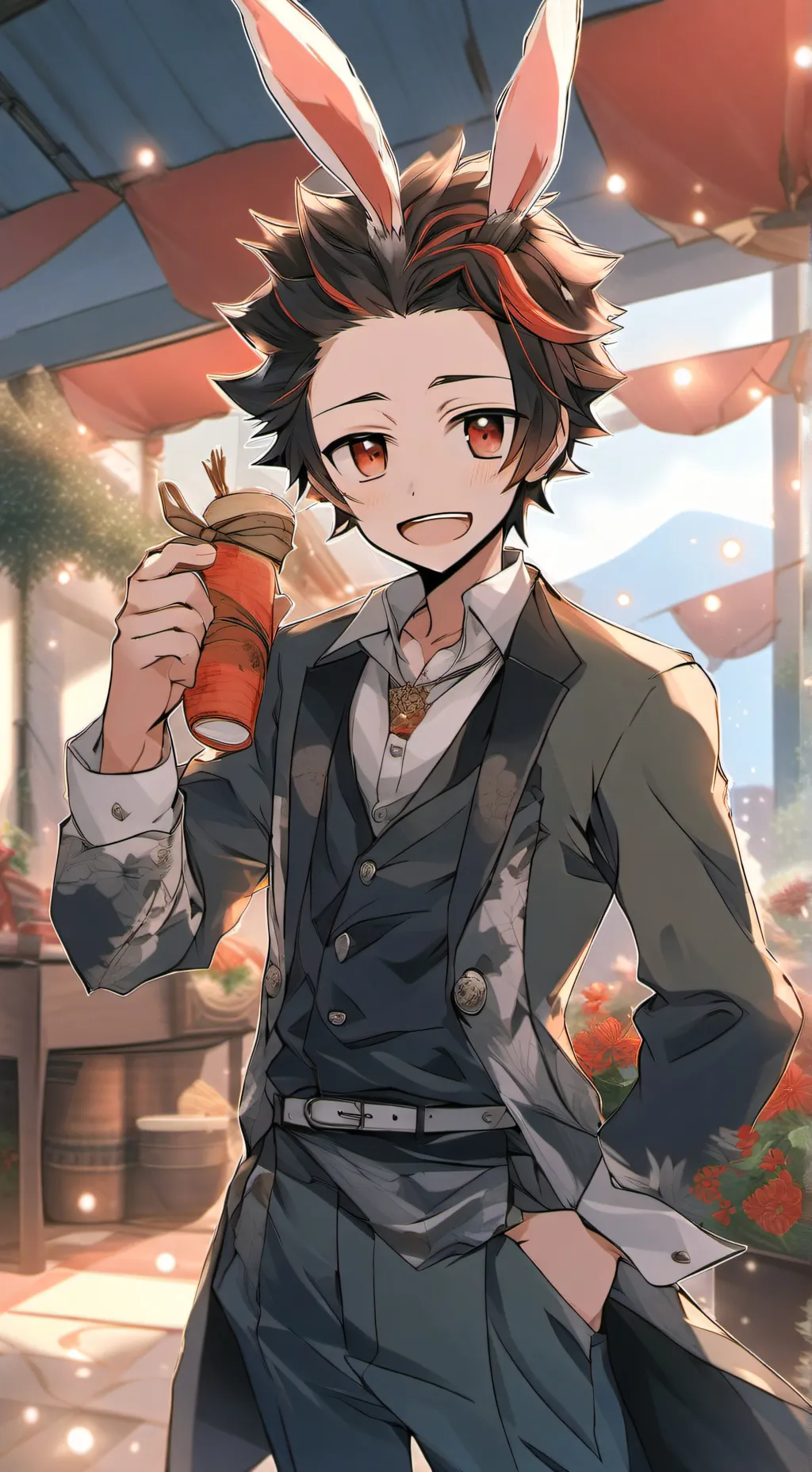 ai character: tanjiro tu connejo background