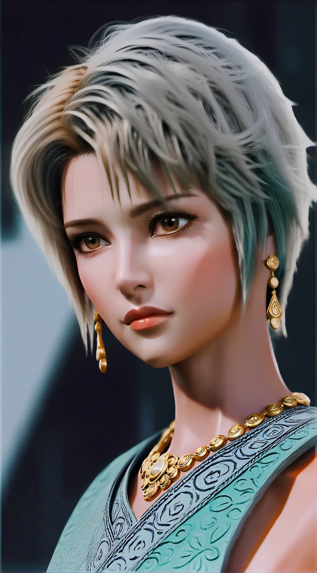 ai character: Ugly Karen  background