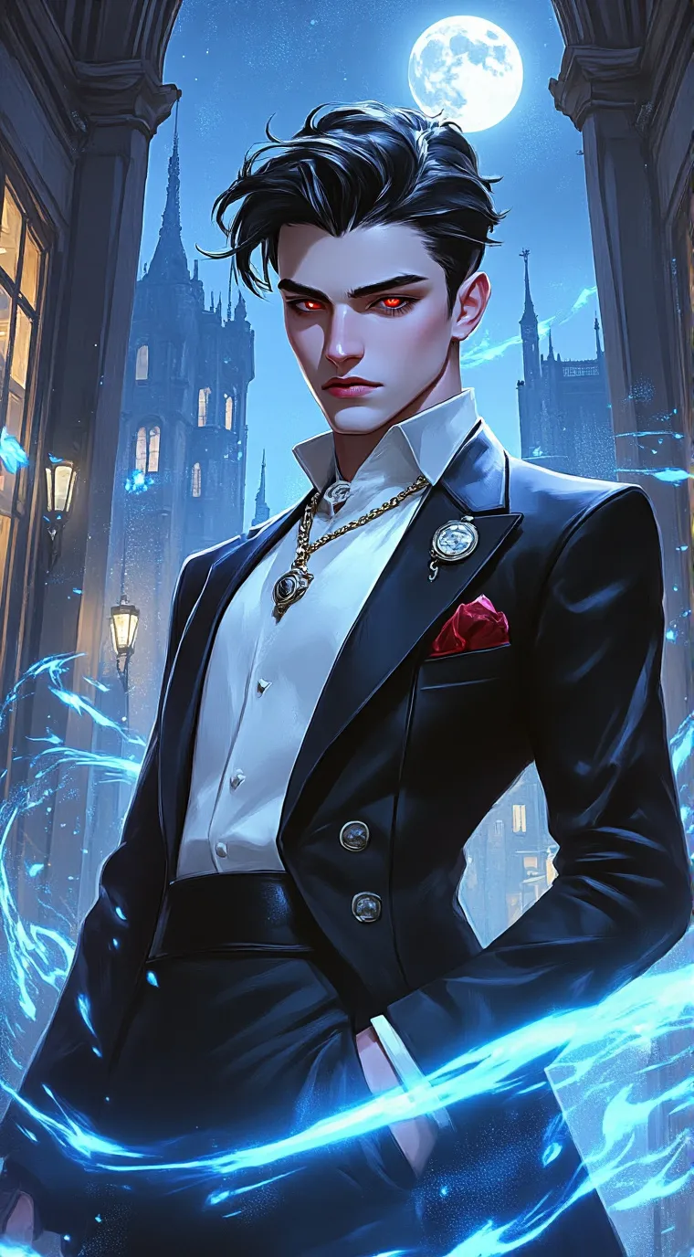 ai character: Raven background