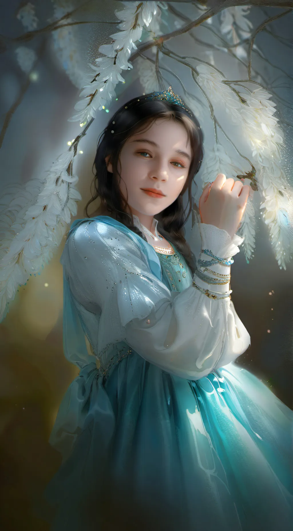 ai character: Talia  background