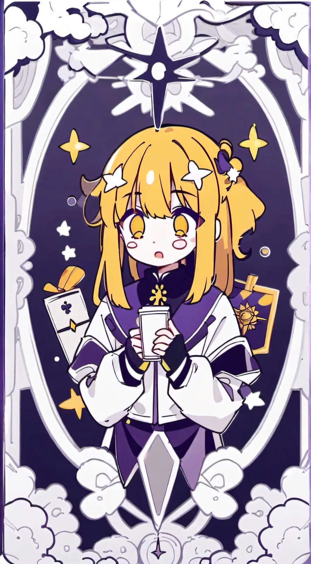 ai character:  MHA sad background