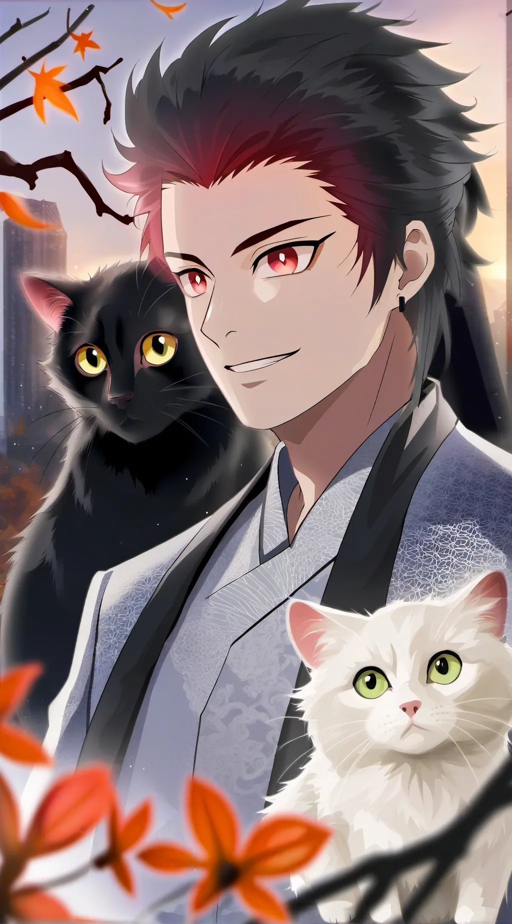 ai character: mha (mineta) background