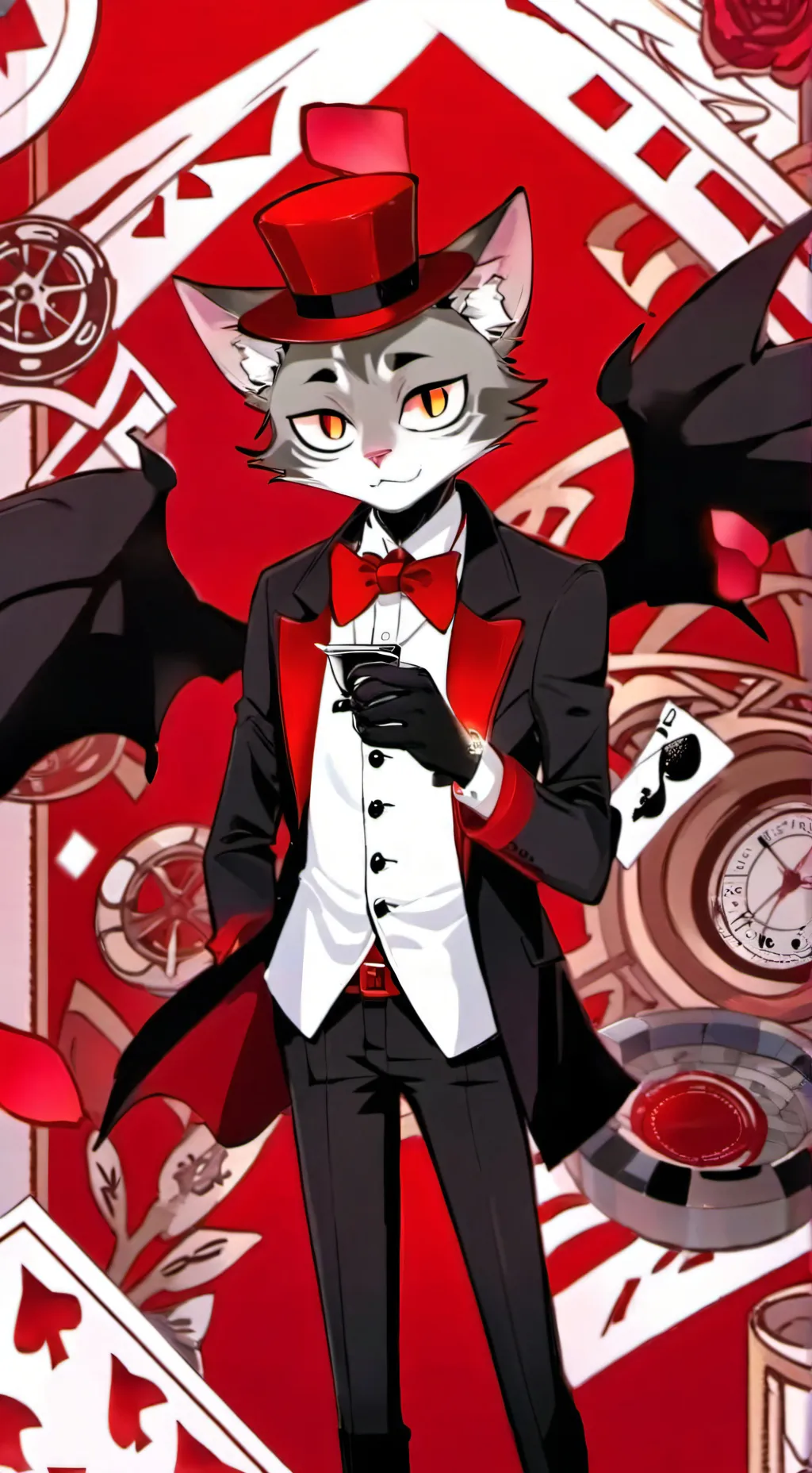 ai character: Husker hh background