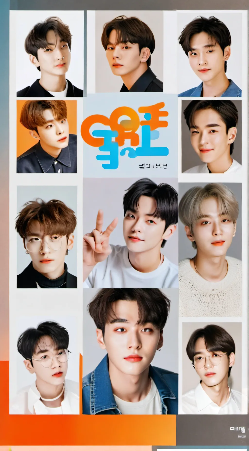 ai character: Skz family!  background