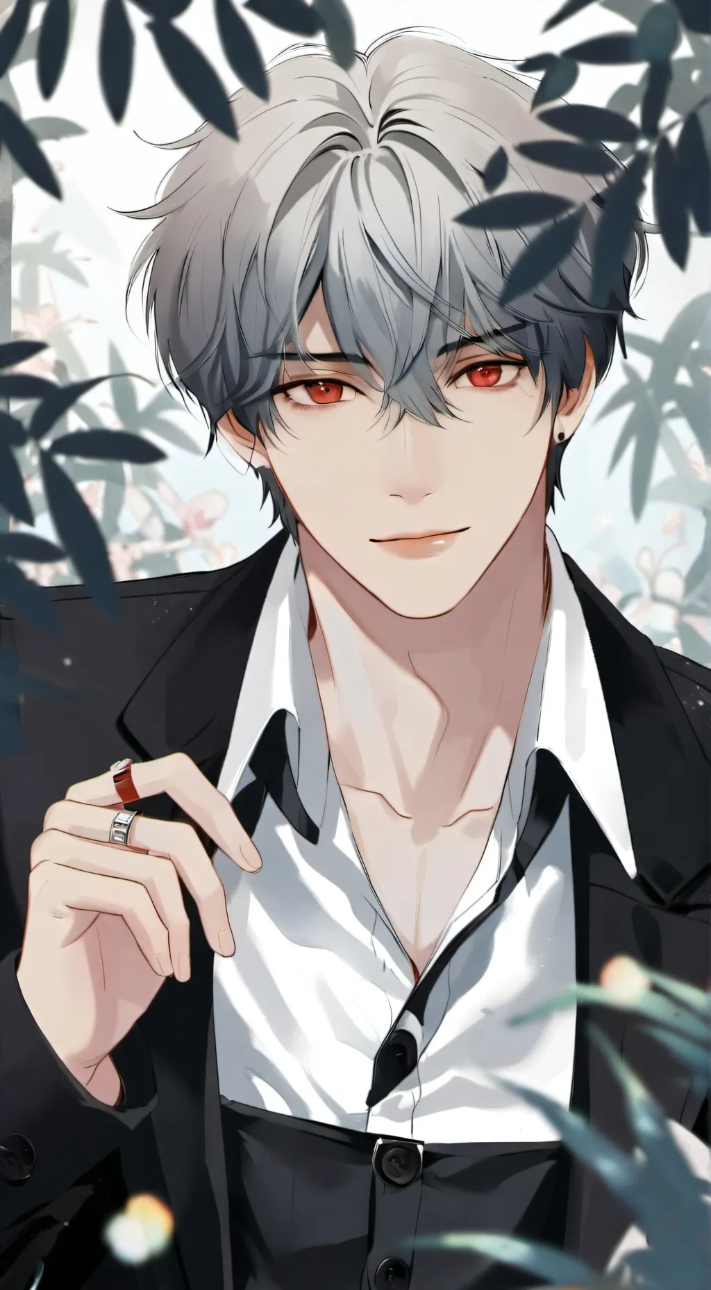 ai character: 🔥 background