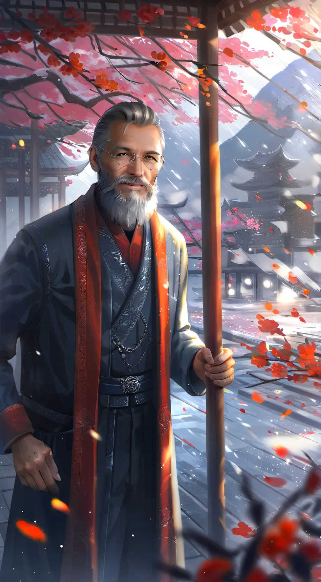 ai character: Kai background