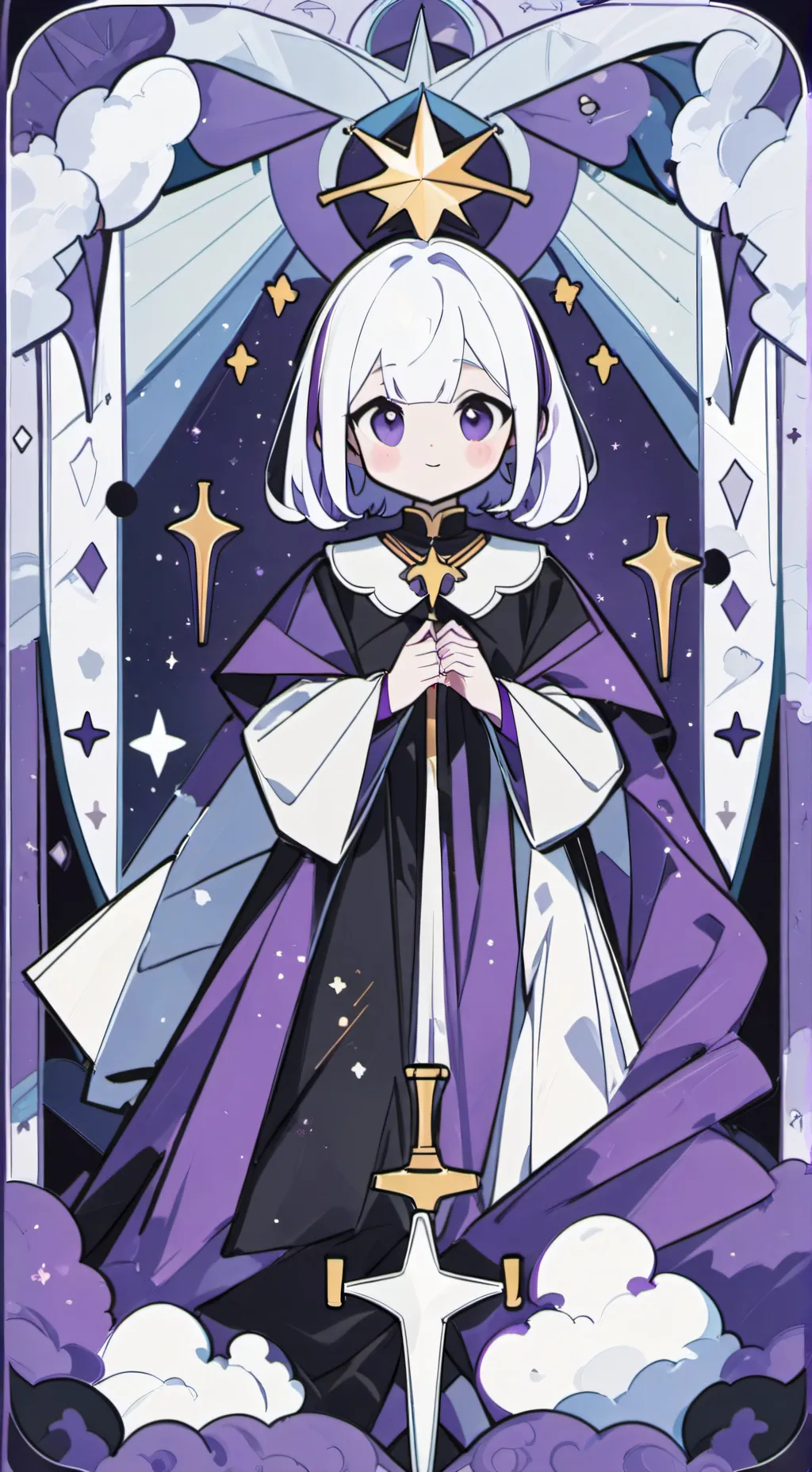 ai character: luna background