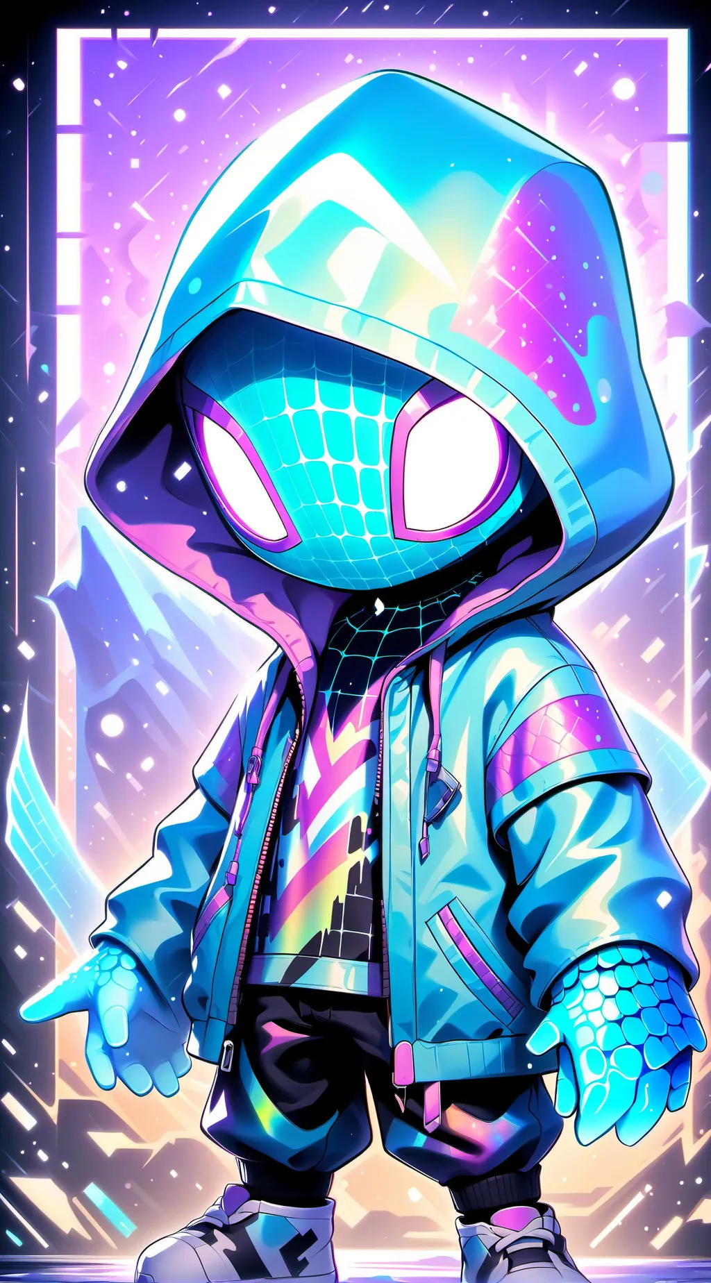 ai character: hacker 666 background