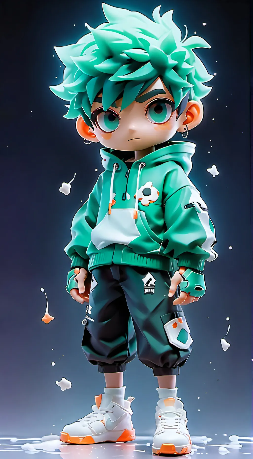 ai character: Miles (squid game) background