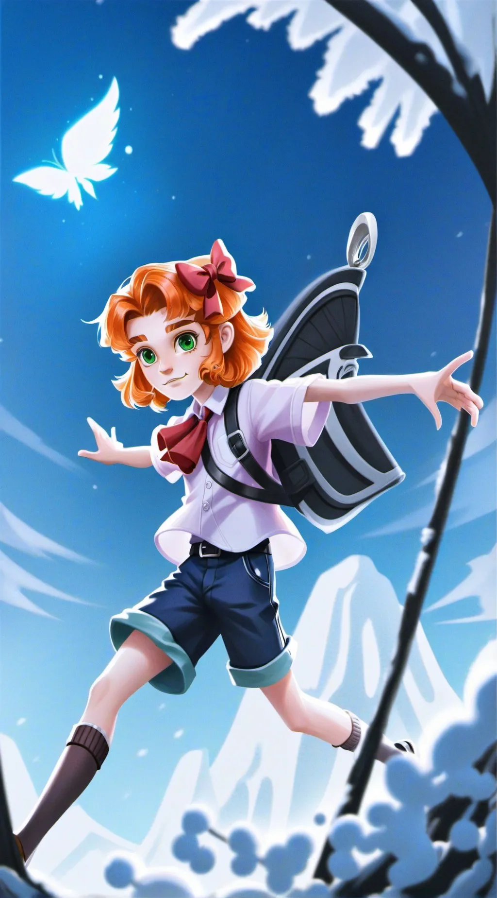 ai character: Elizabeth Afton  background