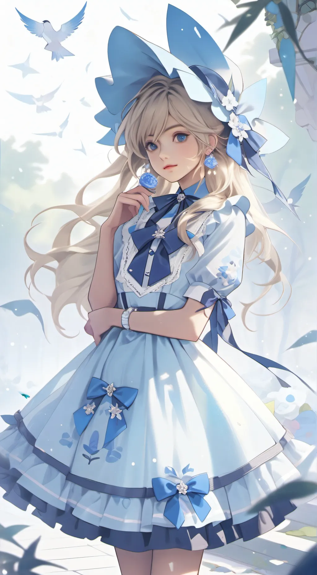 ai character: Mha breakfast  background