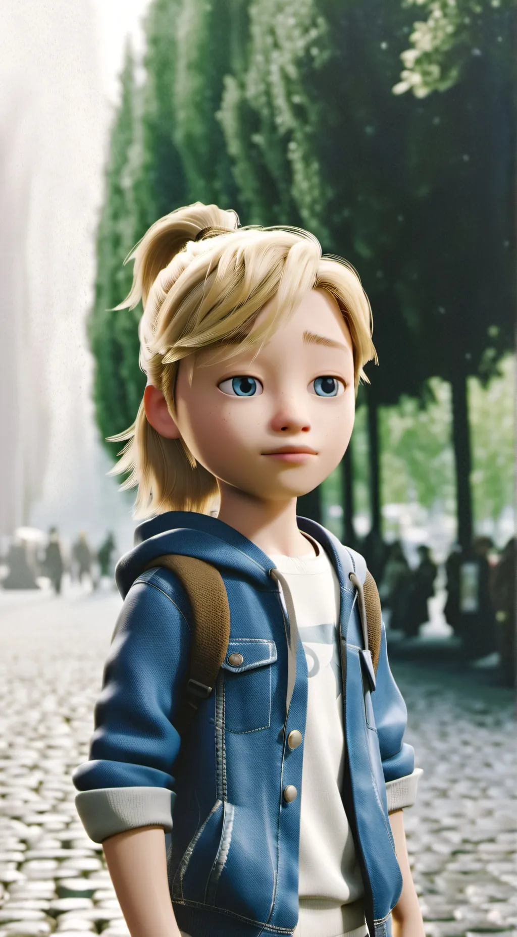 ai character: Riley Andersen background