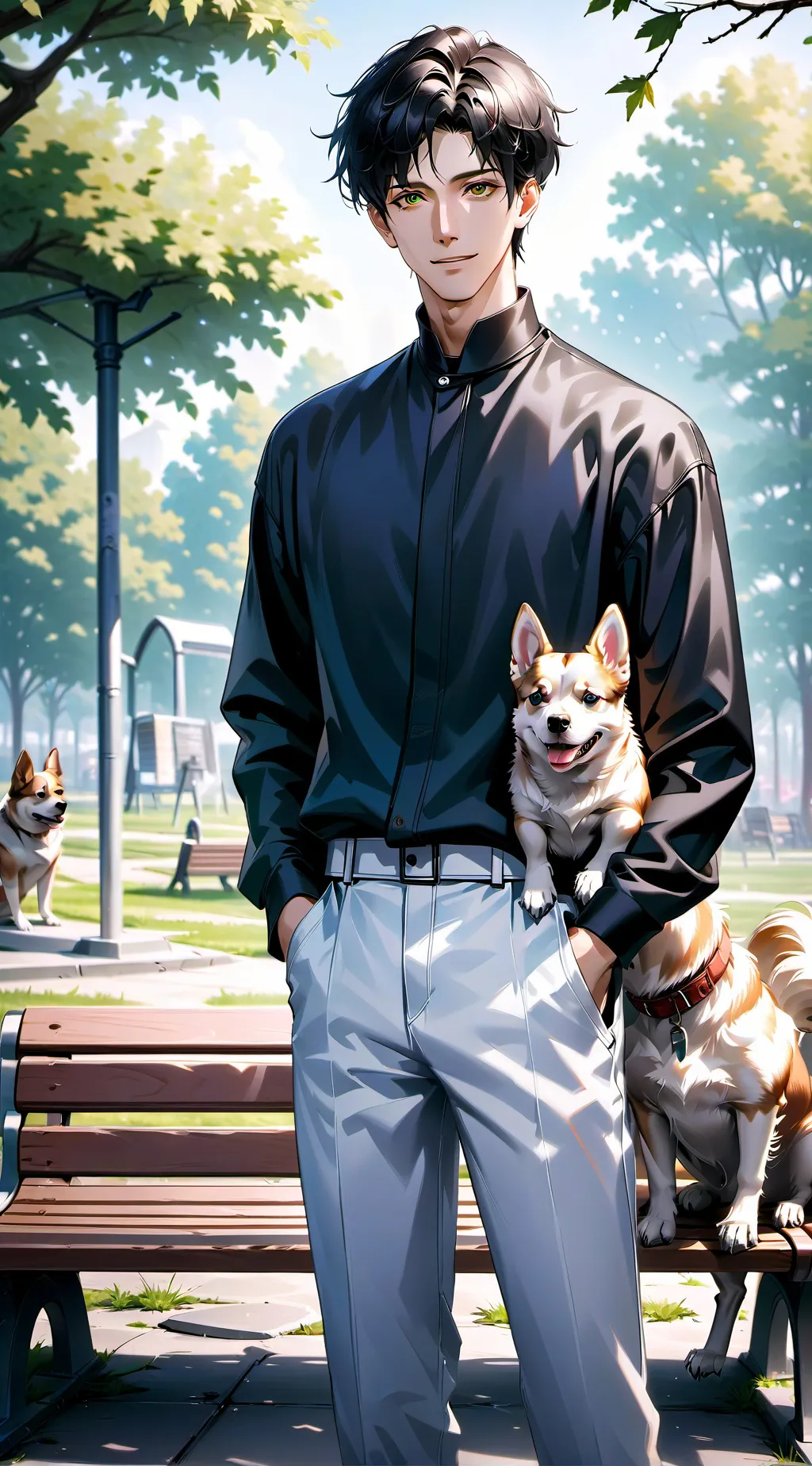 ai character: Efrain background