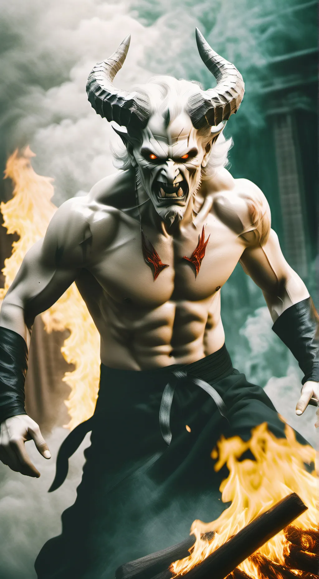 ai character: Lucifer background