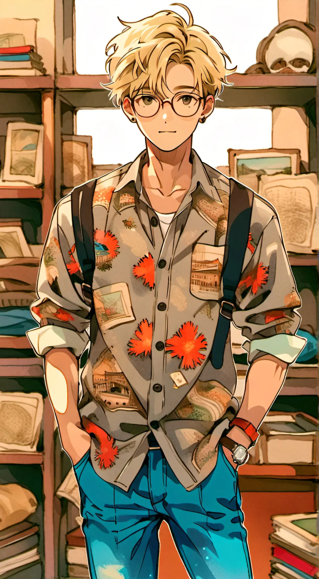 ai character: Jake background