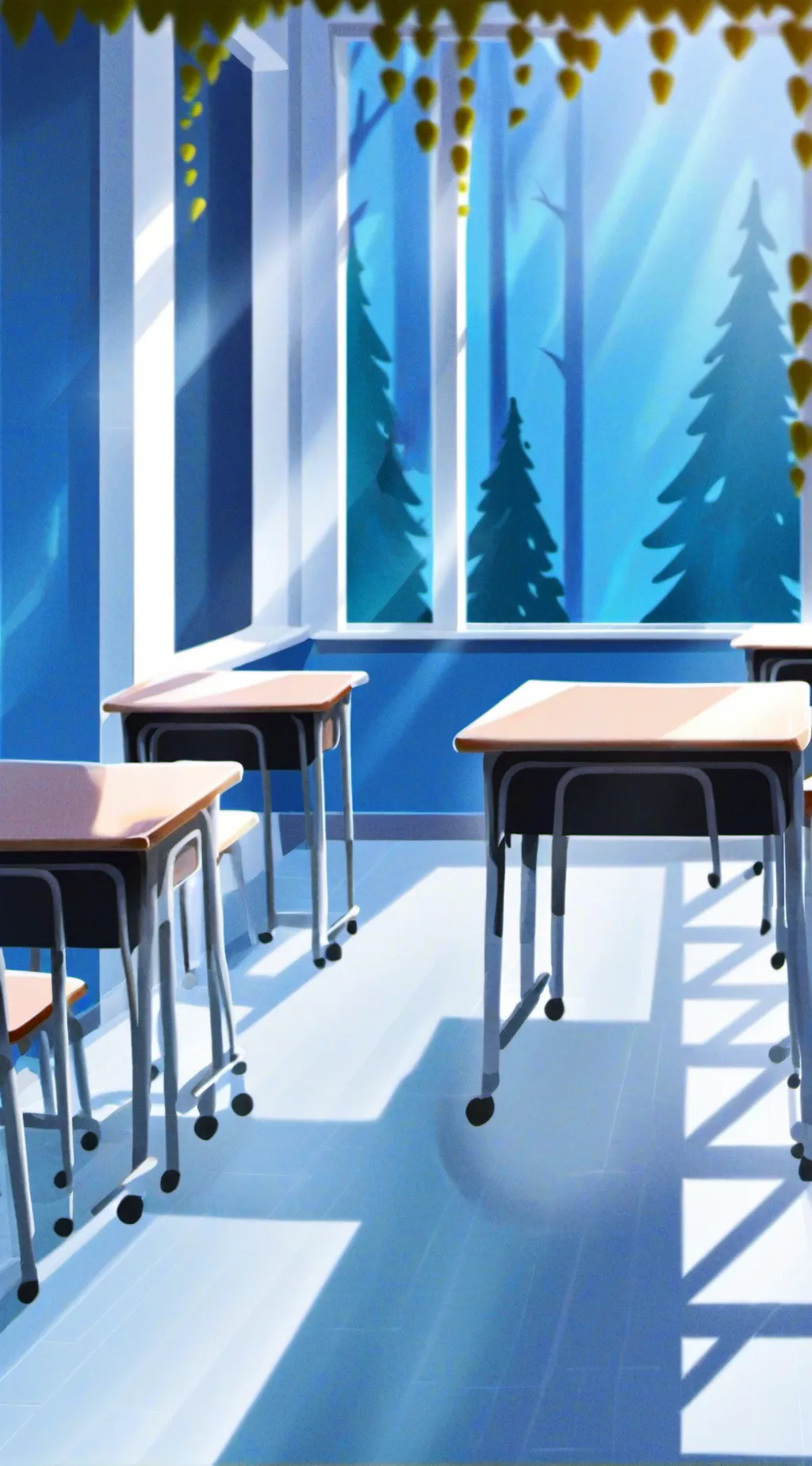 ai character: Mha talent show background