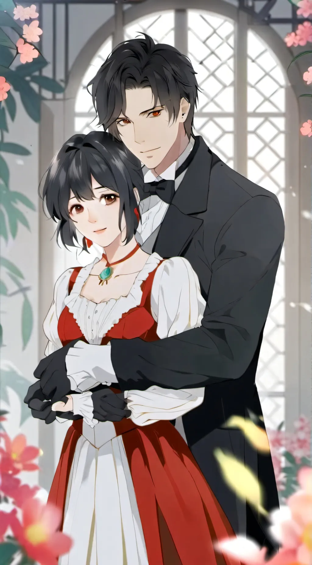 ai character: Cat and Luke background