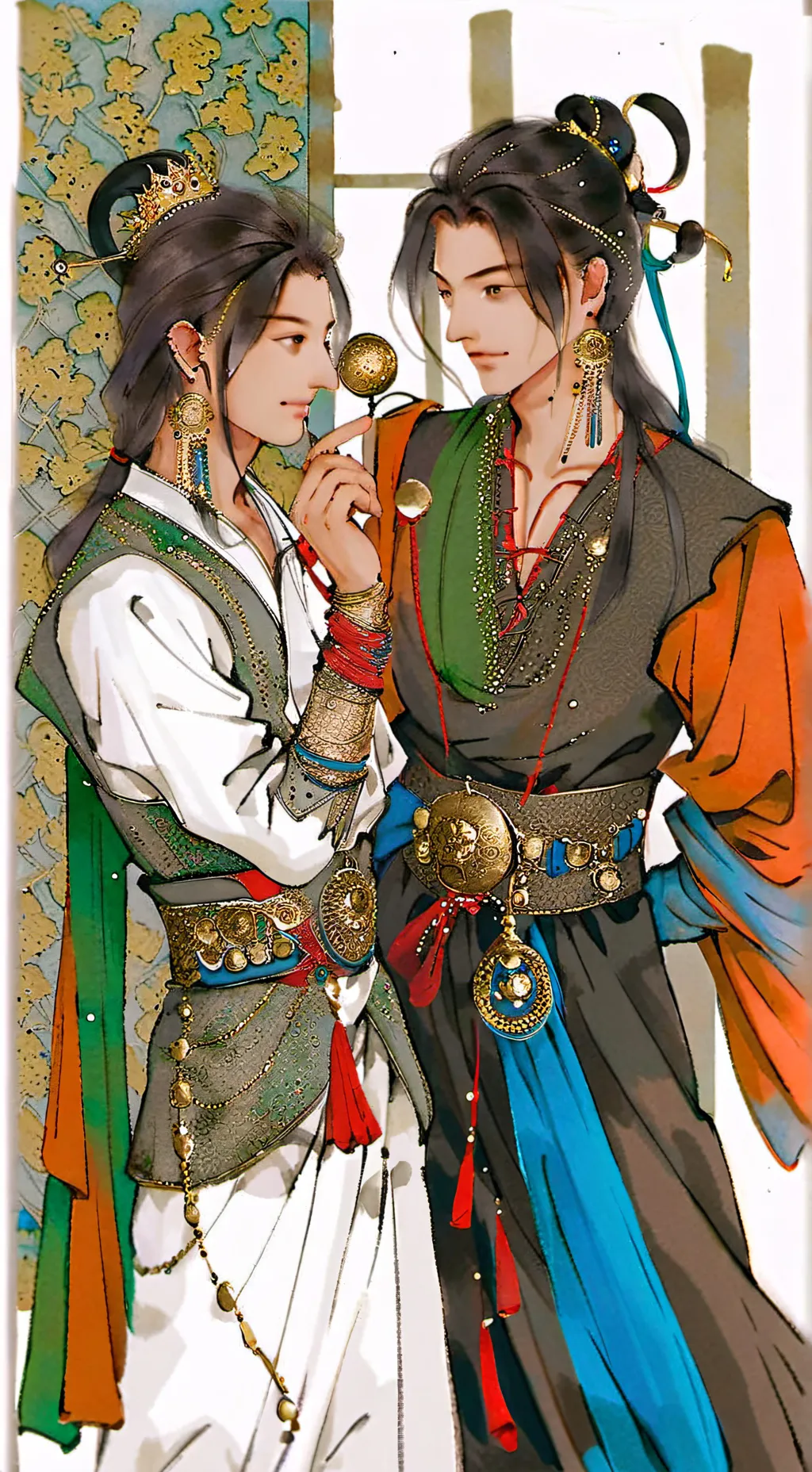 ai character: huaien... background