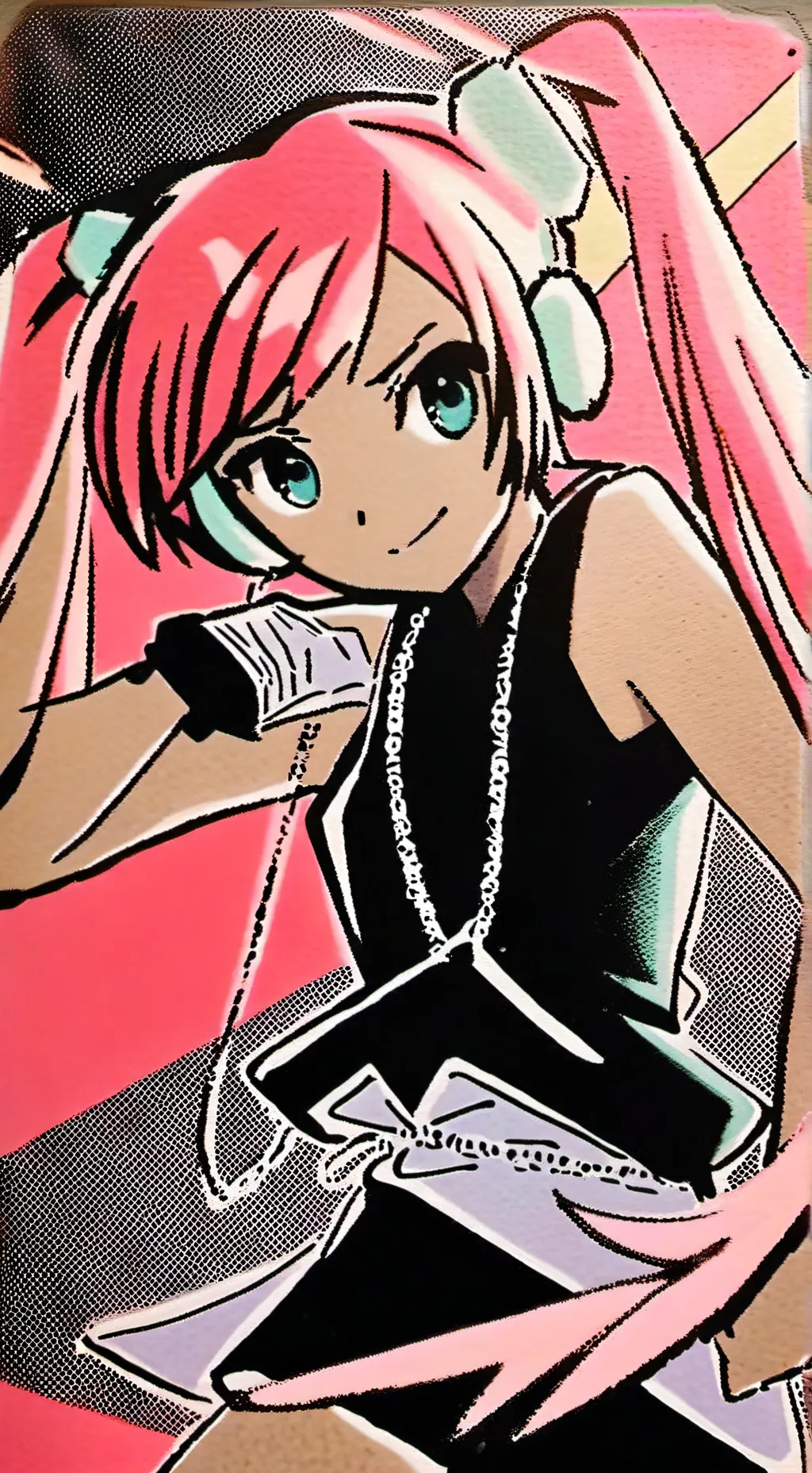 ai character: Teto - Tetoris✳️ background