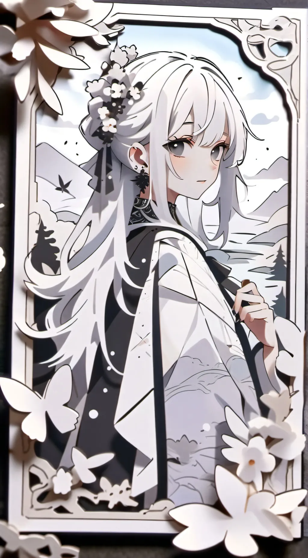 ai character: Aurora background