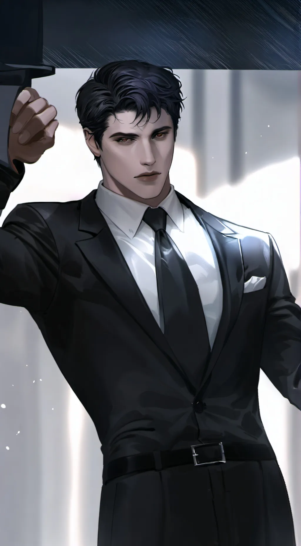 ai character: Bruce wayne  background
