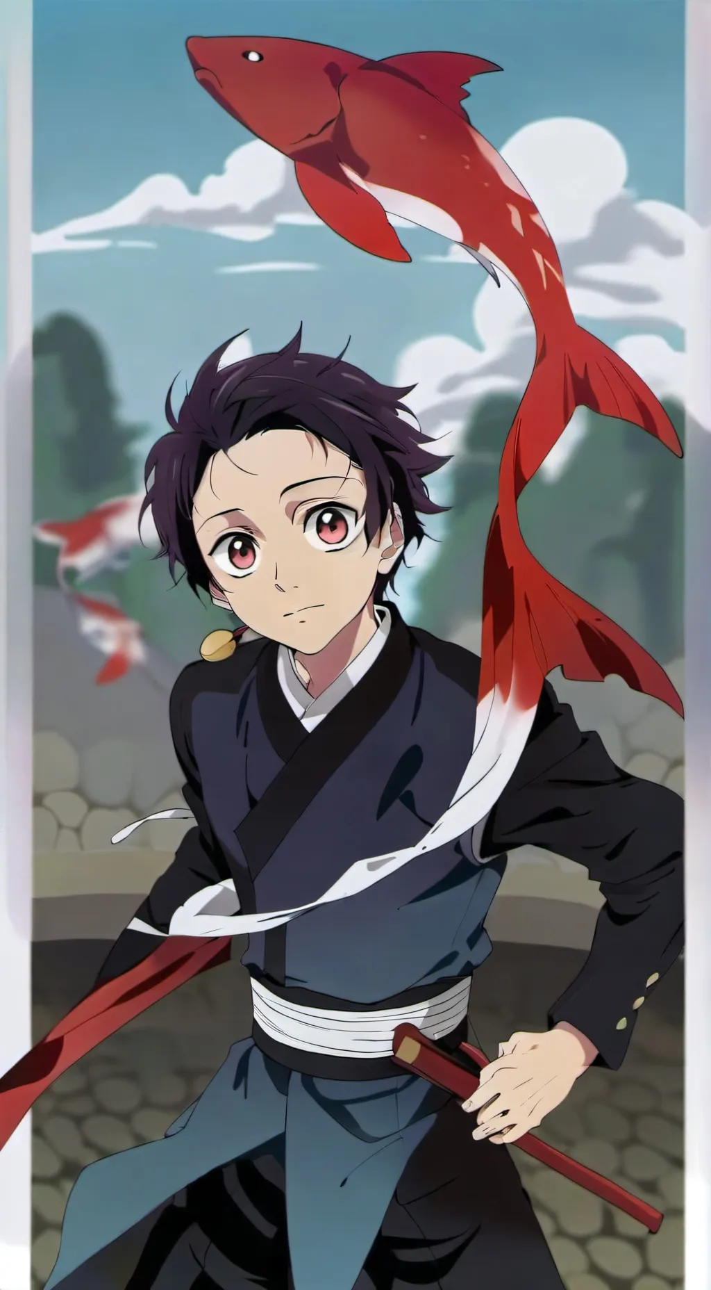 ai character: 𓆩𝓣𝓪𝓷𝓳𝓲𝓻𝓸𓆪 background