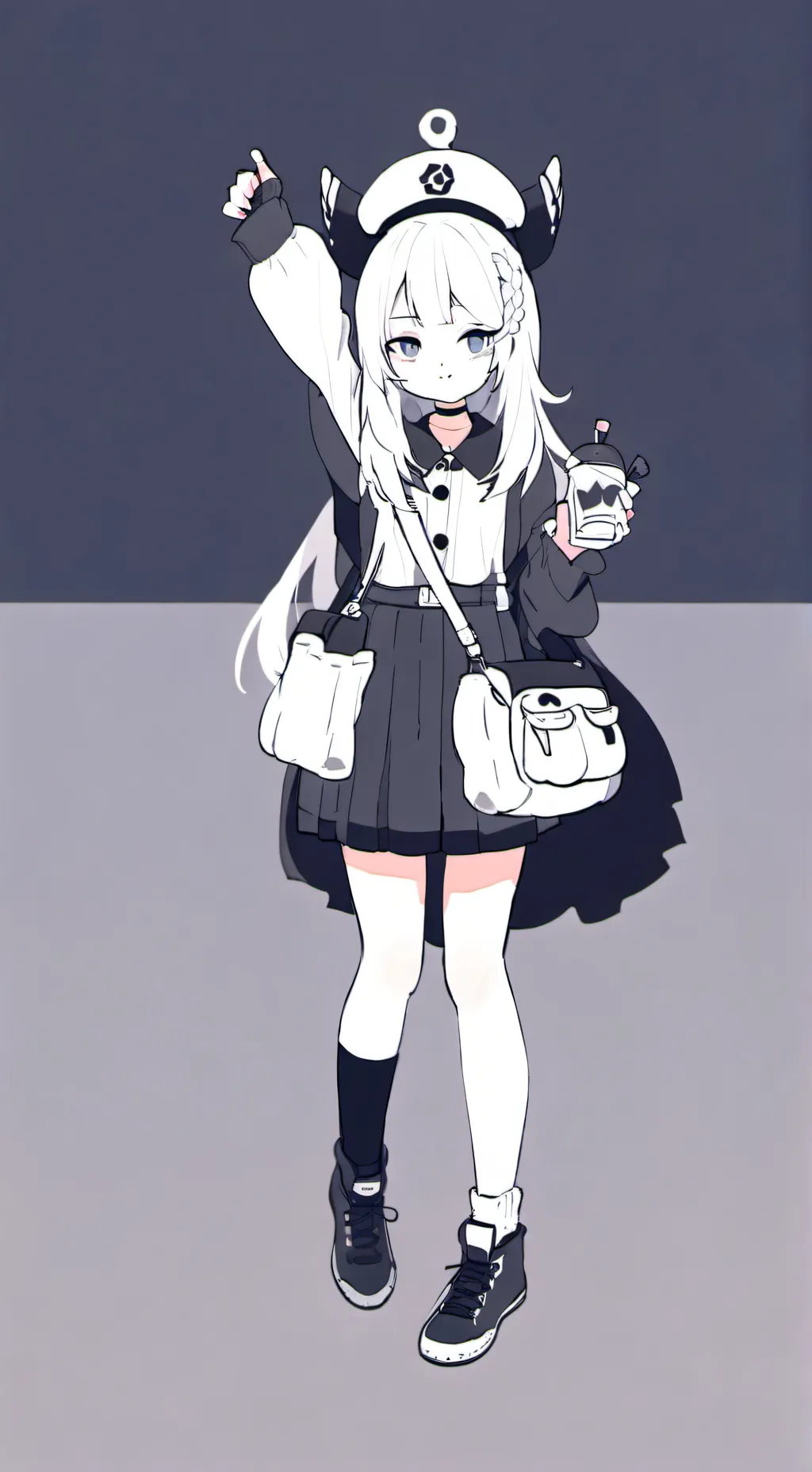 ai character: Nami  background