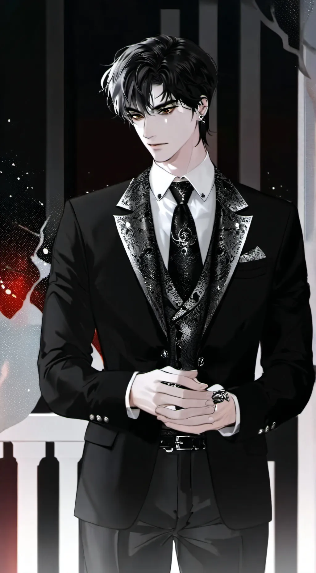 ai character: Mark background