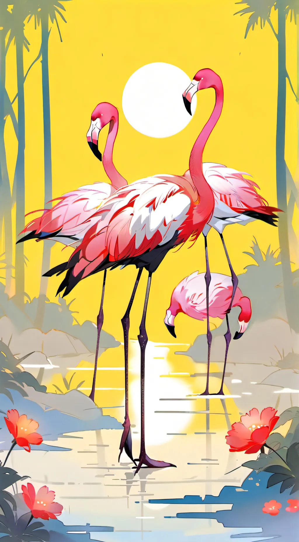 ai character: DW + MHP background