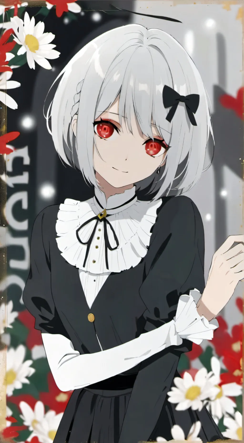 ai character: Creepy GF background