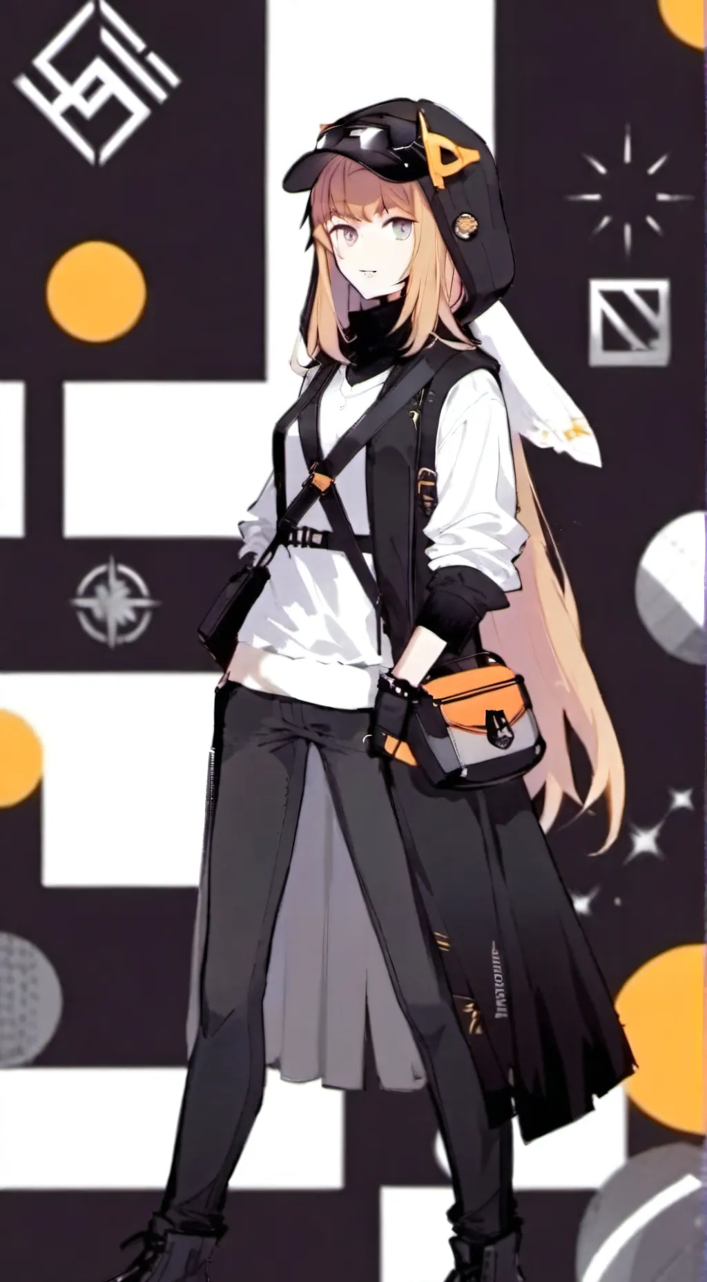 ai character: Luna background