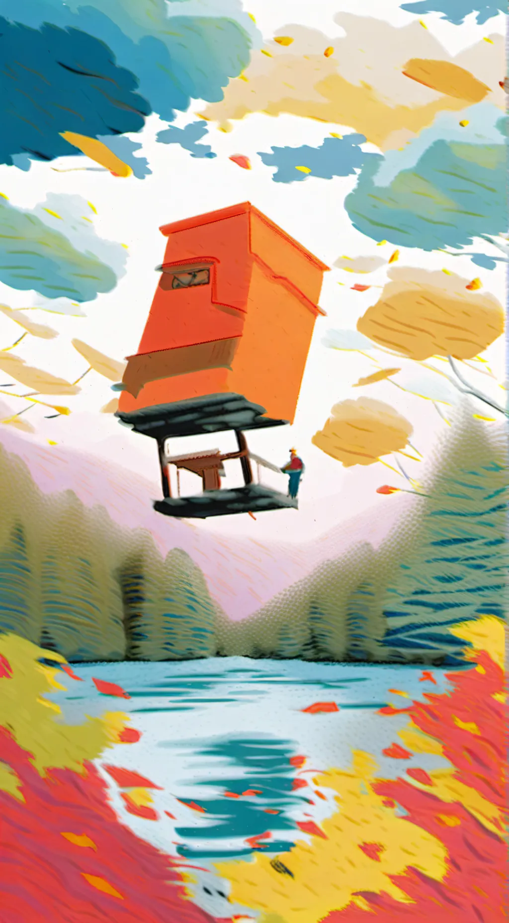 ai character: Dshospitalwaiting background