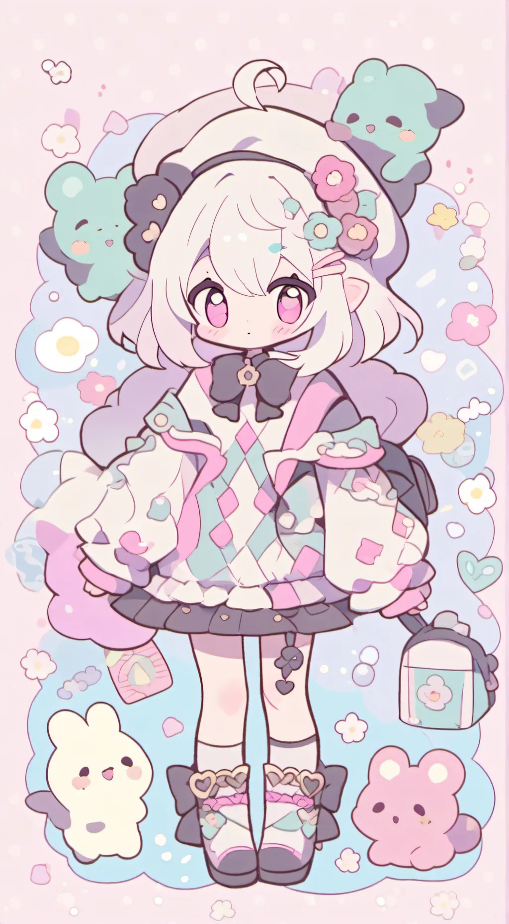 ai character: Frontman  background