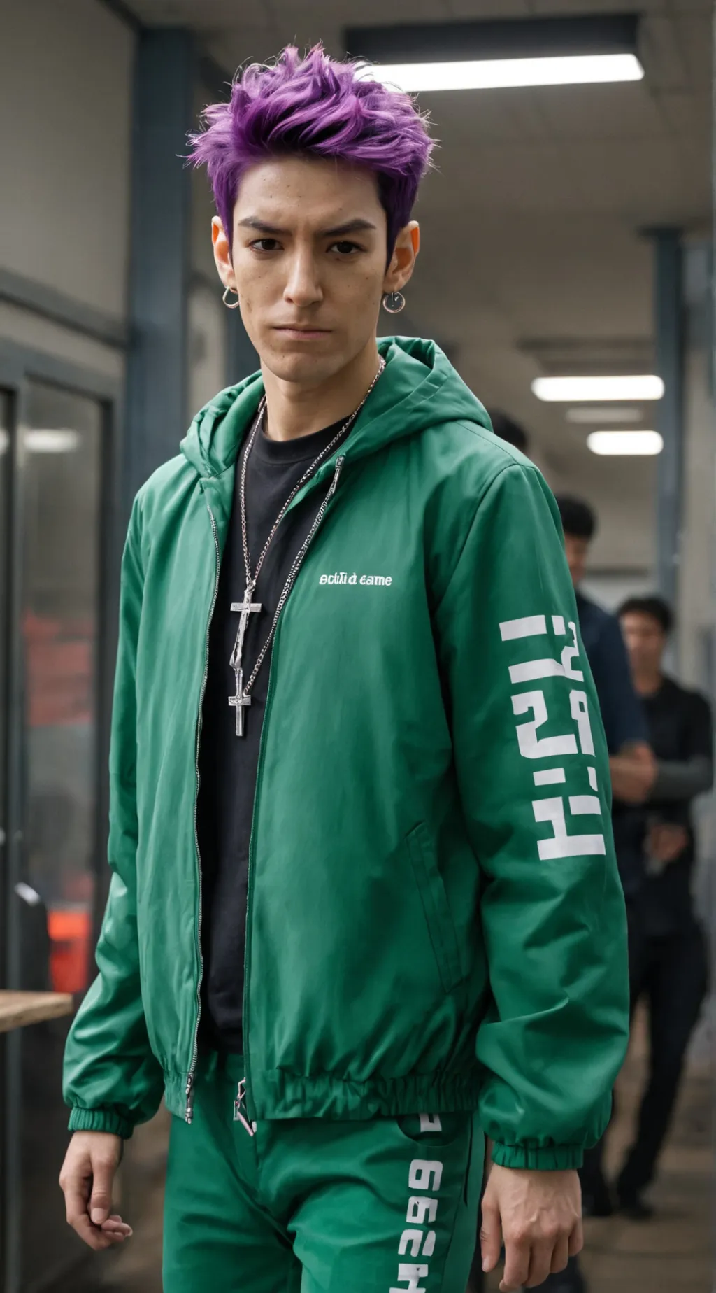 ai character: Thanos background