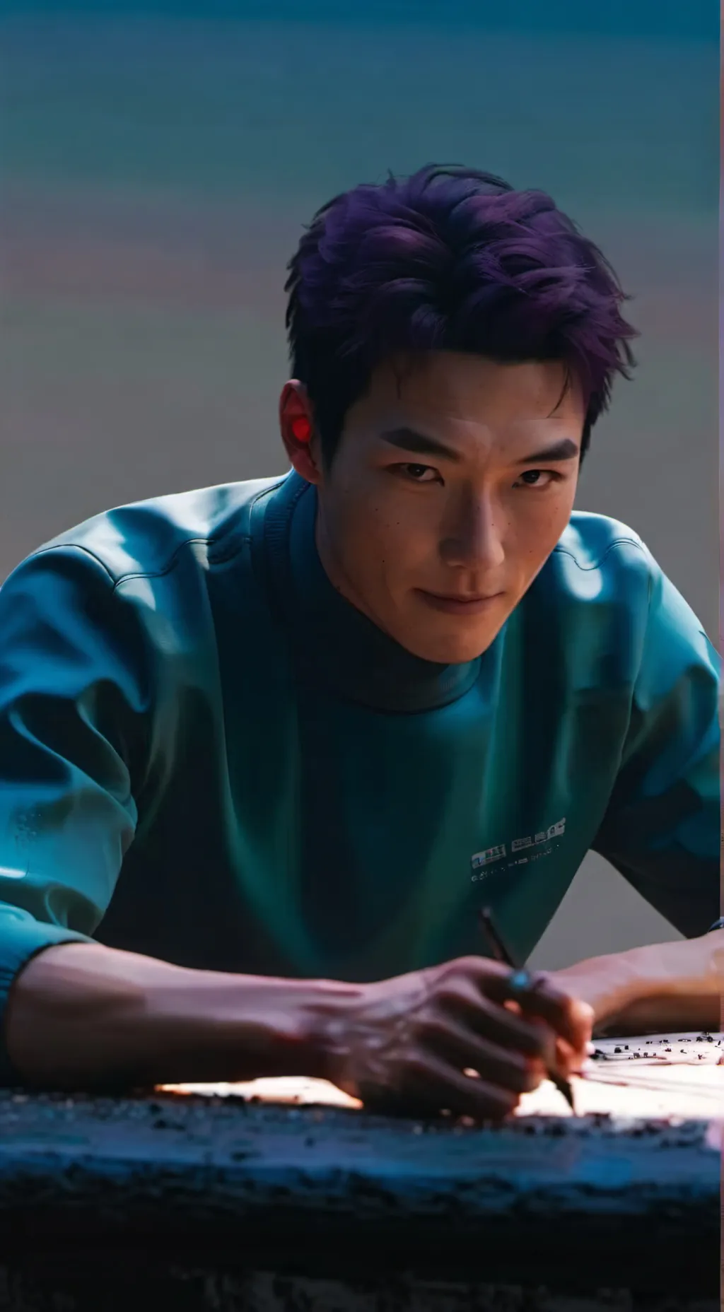 ai character: Thanos background