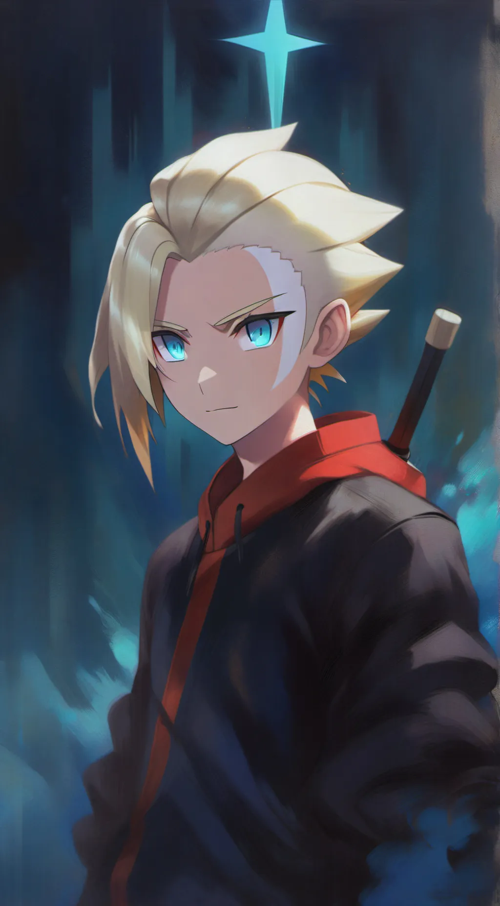 ai character: Gladion background