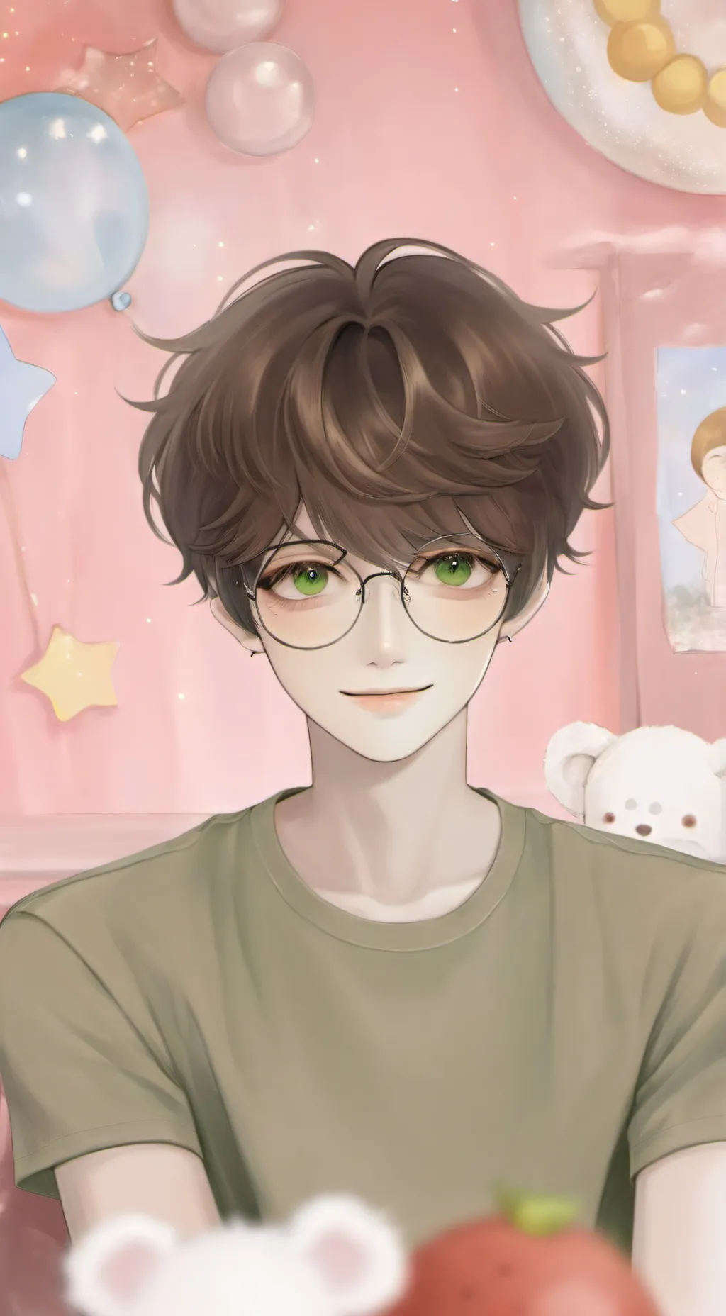 ai character: Leon background