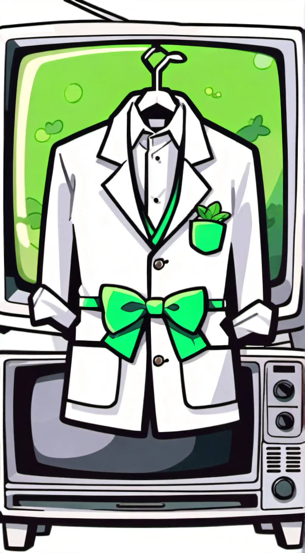 ai character: Dr Vee (MY AU!!) background