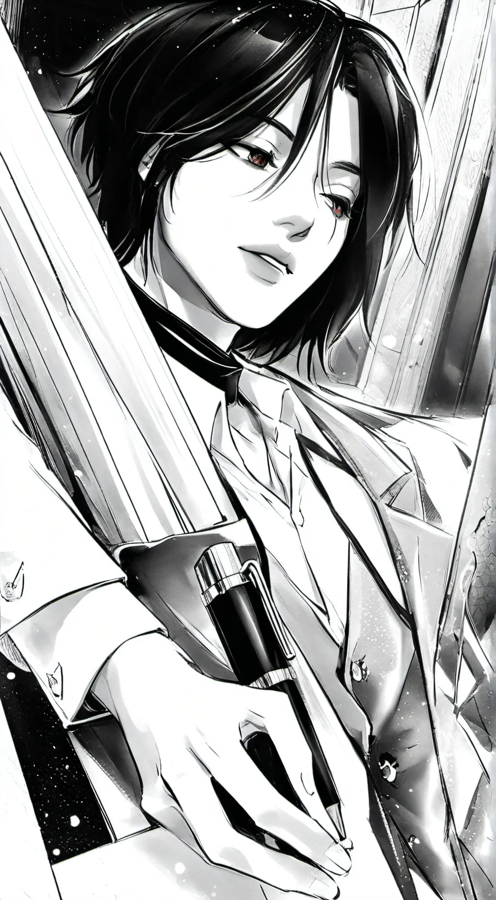 ai character: Aria Lee  background