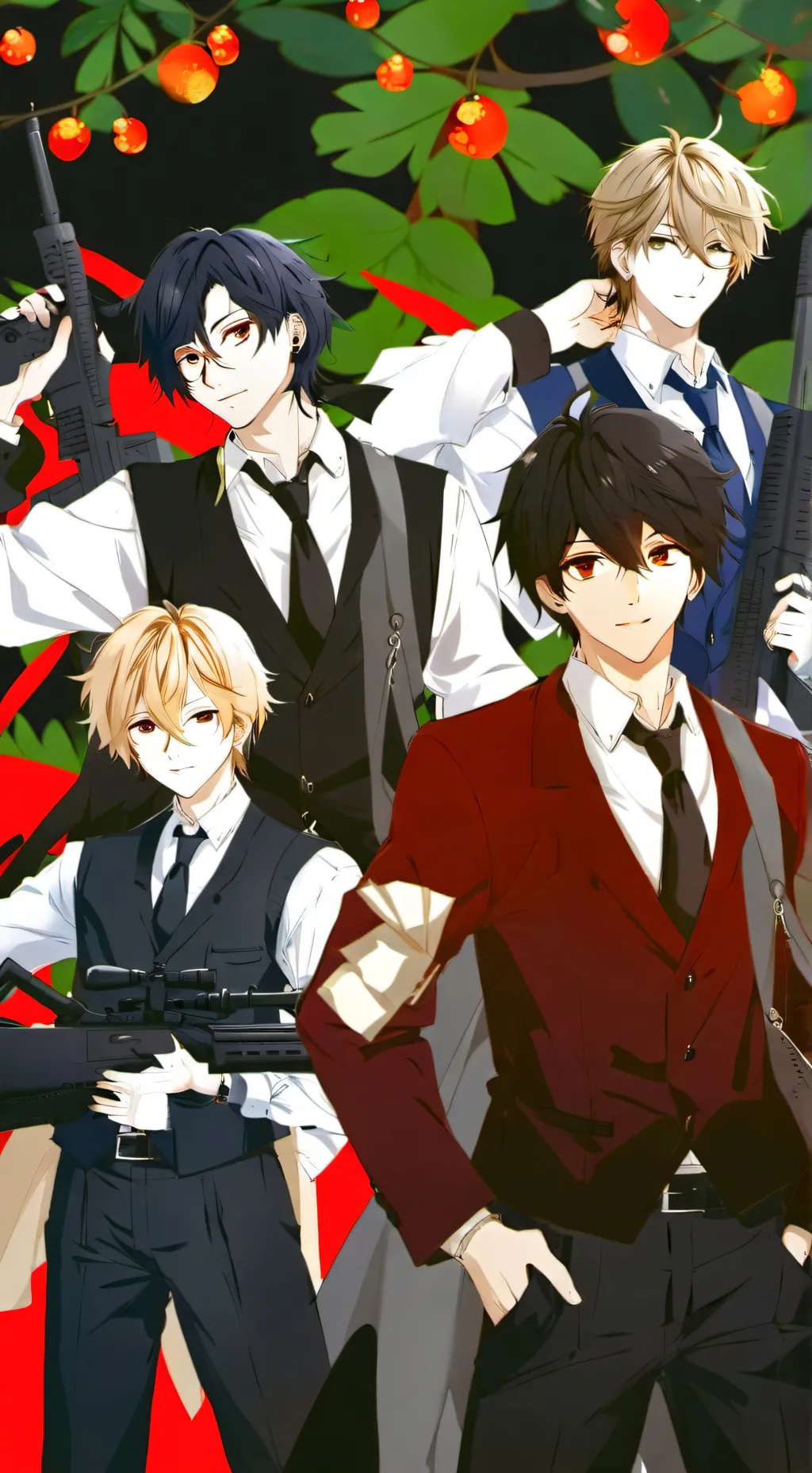 ai character: incognito background