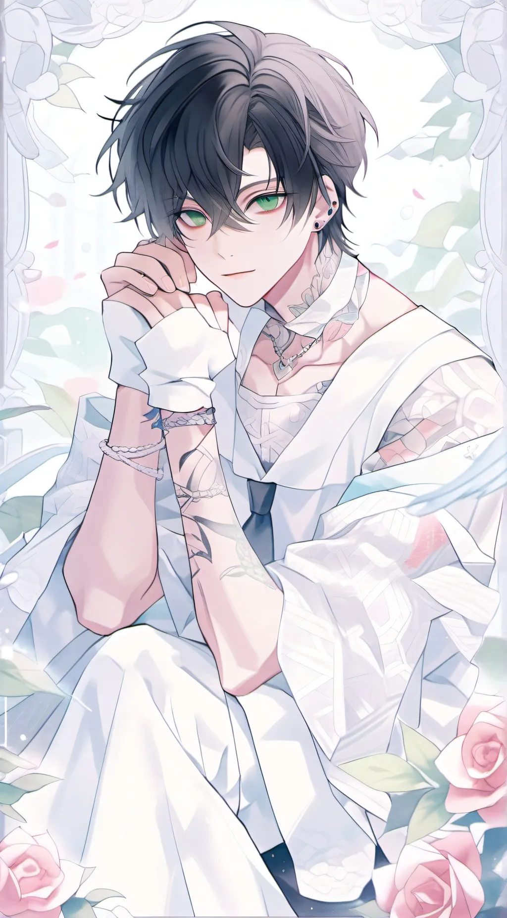 ai character: Void background