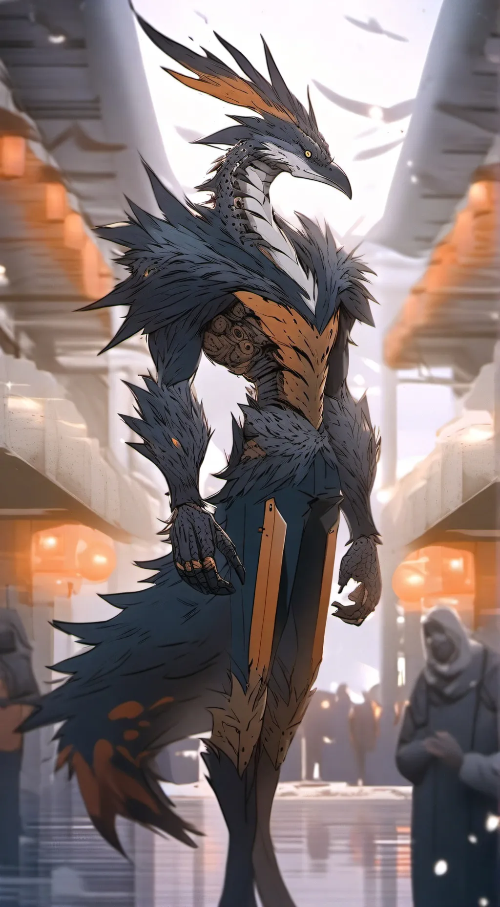 ai character: lasan background