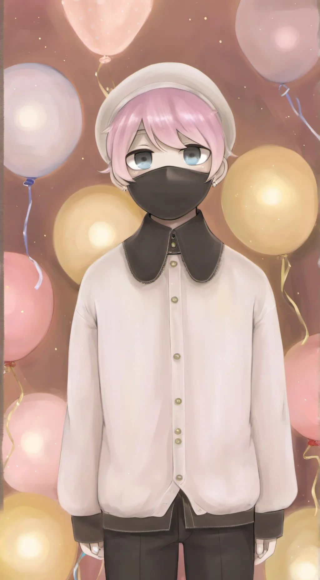 ai character: Black's gone insan background