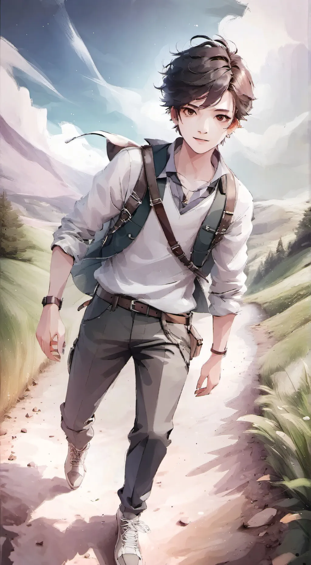 ai character: Tyler tvd background