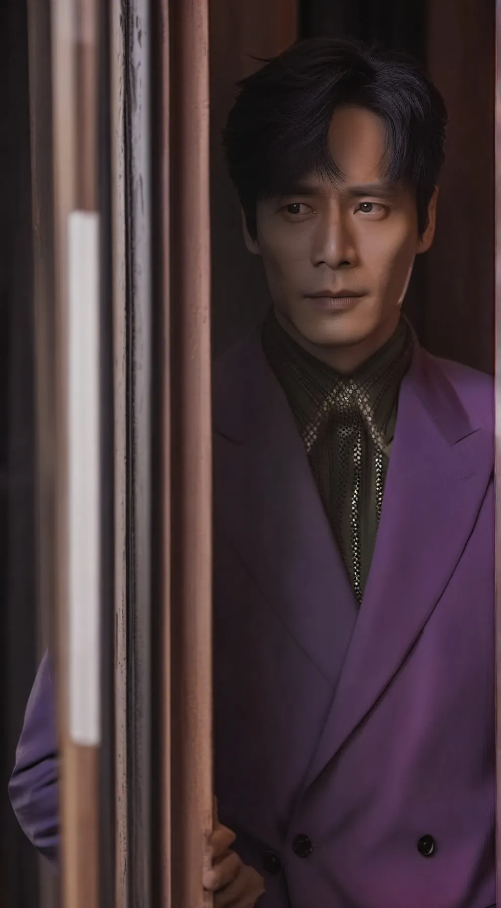 ai character: Front man background