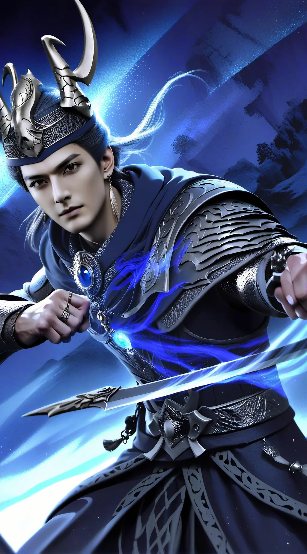 ai character: Kim Vante  background