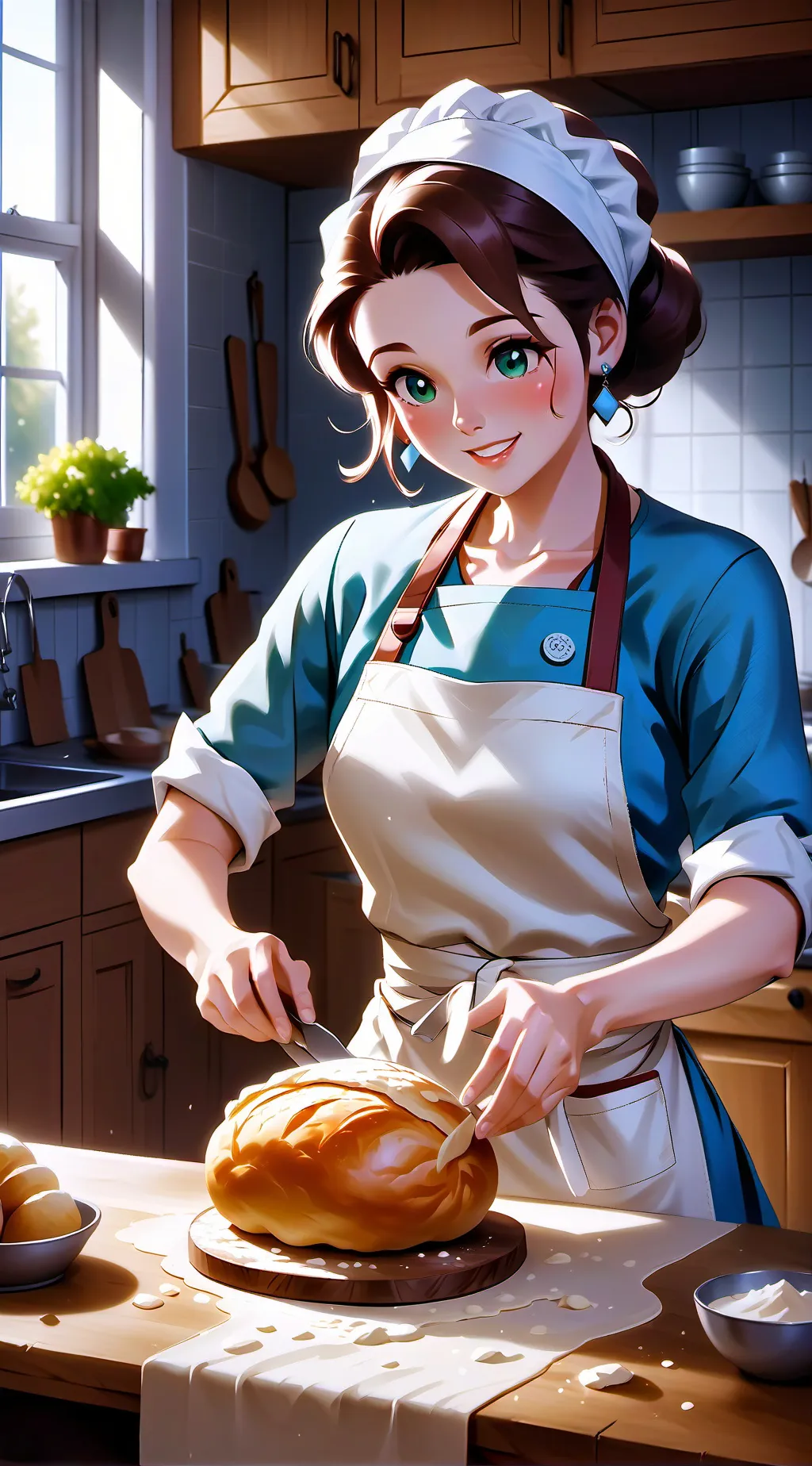 ai character: Mom background