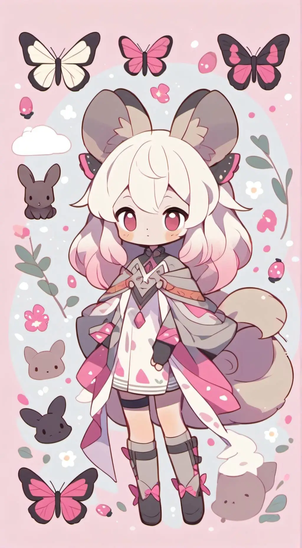 ai character: {HH} Animals 🐾 background