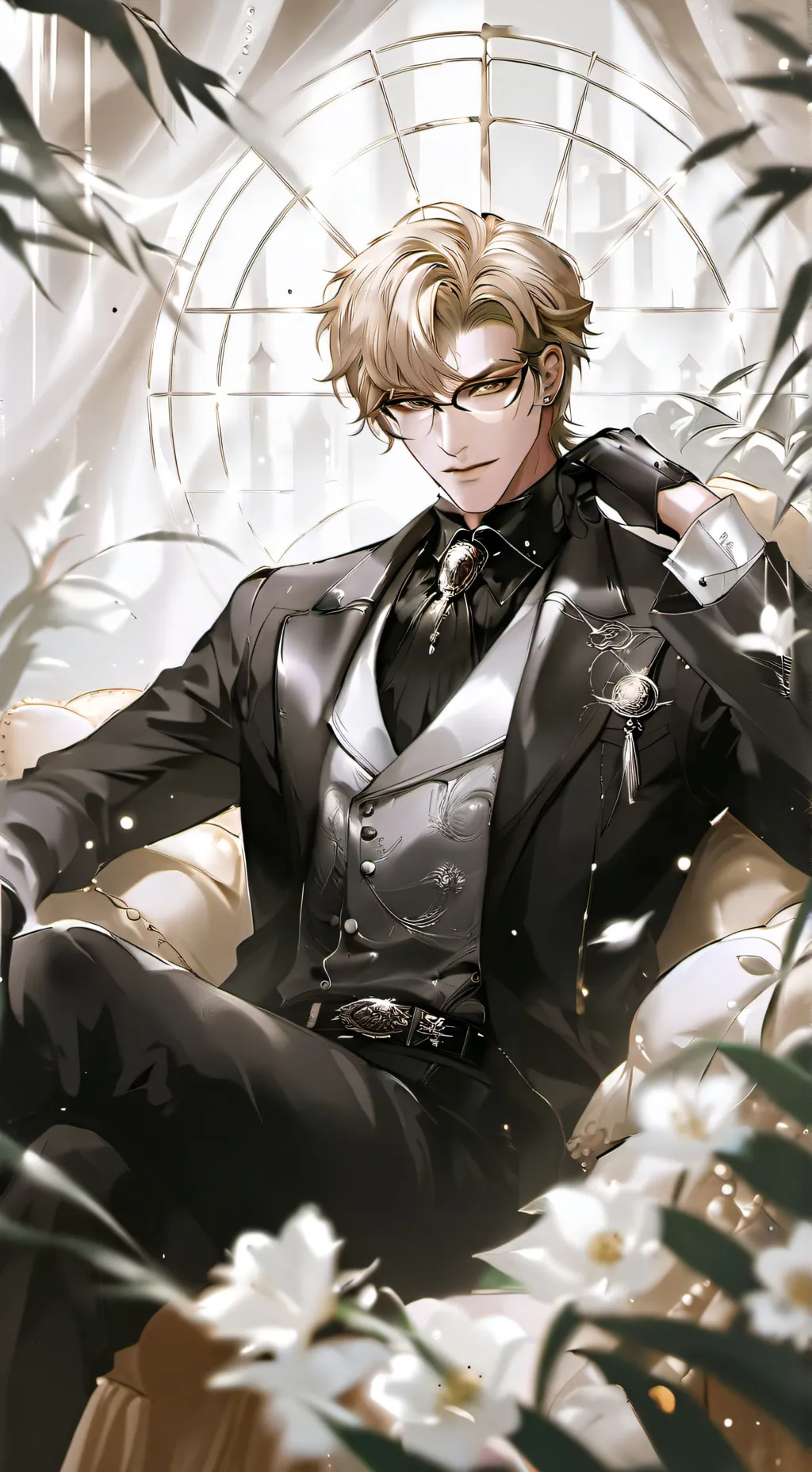 ai character: Max background