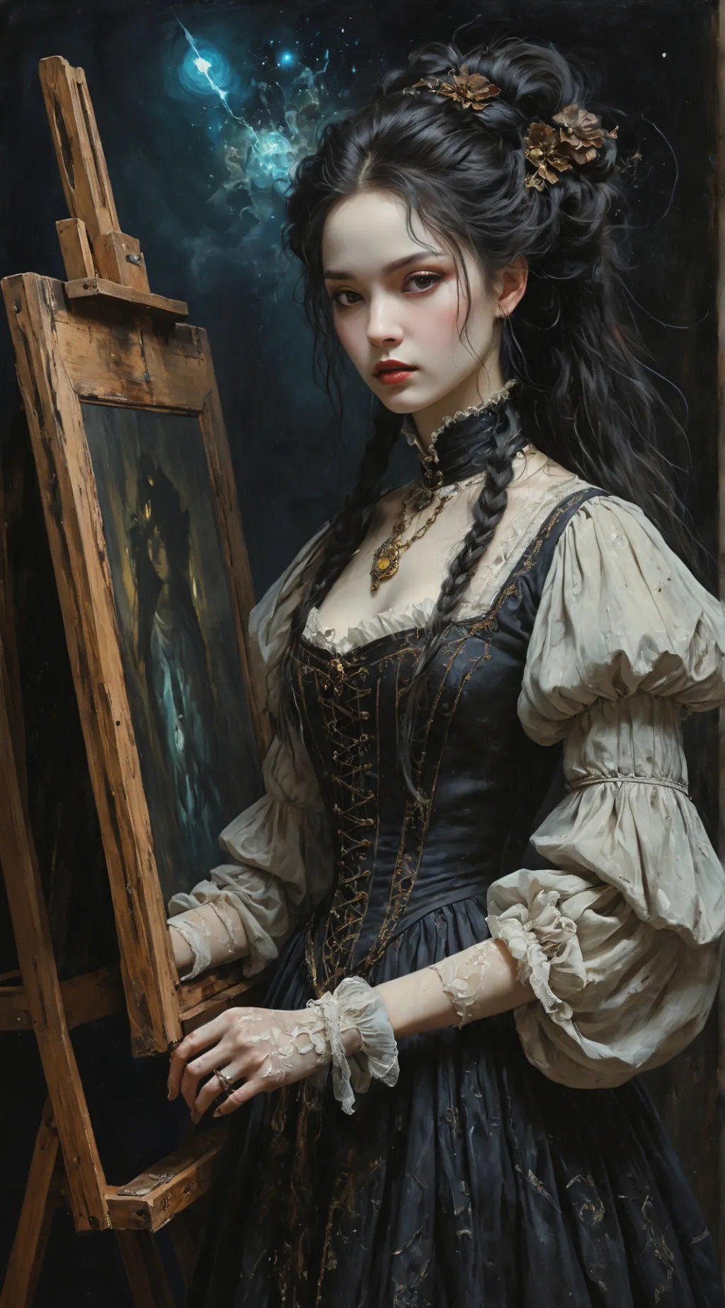 ai character: Raphael background